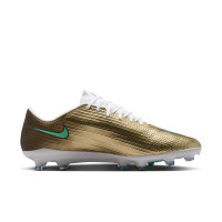 Nike Zoom Mercurial Superfly 11 Mbappé Pro Kunstgras Voetbalschoenen (AG) Goud Groen Wit