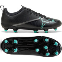 PUMA Ultra 7 Play Gazon Naturel Artificiel Chaussures de Foot (MG) Enfants Noir Intense Mint