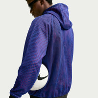 Veste d'entraînement Nike FC Barcelona Anthem KMC 2026-2027 bleu foncé rouge or