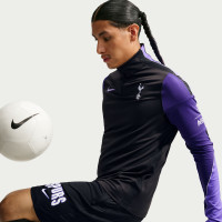 Nike Tottenham Hotspur Strike Trainingstrui 1/4-Zip 2026-2027 Zwart Paars Wit
