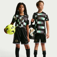 Nike Kylian Mbappé Academy 25 Trainingsbroekje Kids Zwart Grijs Goud