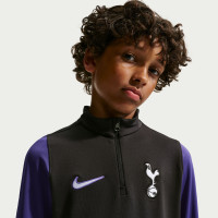 Nike Tottenham Hotspur Strike Trainingspak 1/4-Zip 2026-2027 Kids Zwart Paars Wit