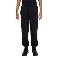 Pantalon de survêtement Nike Kylian Mbappé Club Fleece pour Enfants, noir et doré