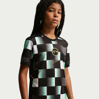 Nike Kylian Mbappé Academy 25 Trainingsset Kids Zwart Grijs Mintgroen Goud