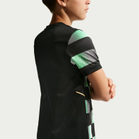 Nike Kylian Mbappé Academy 25 Trainingsset Kids Zwart Grijs Mintgroen Goud