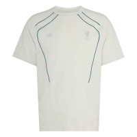 adidas Liverpool Originals T-Shirt Lichtgrijs Zilver Blauw