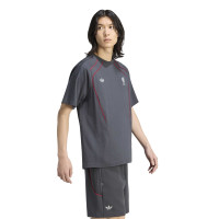 adidas Liverpool Originals Zomerset Donkergrijs Zilver Rood