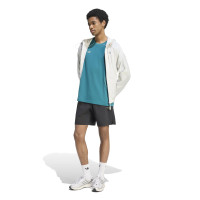T-shirt à manches longues adidas Liverpool Originals blanc turquoise