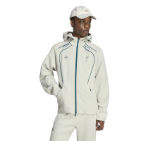 adidas Liverpool Originals Trainingspak Lichtgrijs Blauw Zilver