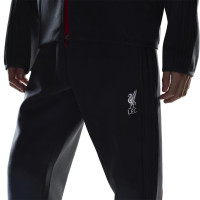 adidas Liverpool Originals Trainingsbroek Donkergrijs Rood Zilver