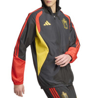 adidas België All Weather Jas 2026-2028 Zwart Geel Rood