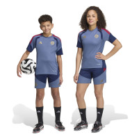 adidas Bayern München Trainingsbroekje 2026-2027 Kids Donkerblauw Rood Goud