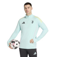 adidas Juventus Trainingstrui 1/4-Zip 2025-2026 Lichtblauw