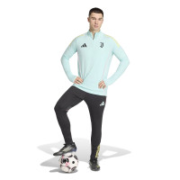 adidas Juventus Trainingstrui 1/4-Zip 2025-2026 Lichtblauw