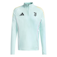adidas Juventus Trainingspak 1/4-Zip 2025-2026 Lichtblauw Zwart