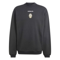 adidas Juventus EQT Crew Trainingspak Zwart Wit Grijs
