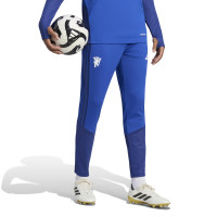 adidas Manchester United Europees Trainingsbroek 2026-2027 Donkerblauw Wit