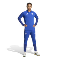 adidas Manchester United Europees Trainingstrui 1/4-Zip 2026-2027 Donkerblauw Wit