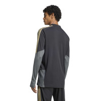 adidas Juventus Europees Trainingspak 1/4-Zip 2026-2027 Zwart Grijs Goud