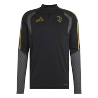 adidas Juventus Europees Trainingspak 1/4-Zip 2026-2027 Zwart Grijs Goud