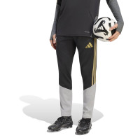 adidas Juventus Europees Trainingspak 1/4-Zip 2026-2027 Zwart Grijs Goud