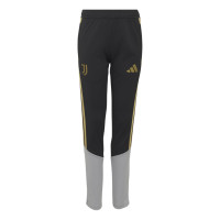 adidas Juventus Europees Trainingspak 1/4-Zip 2026-2027 Kids Zwart Grijs Goud