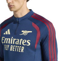 adidas Arsenal Europees Trainingspak 1/4-Zip 2026-2027 Donkerblauw Rood Lichtgeel