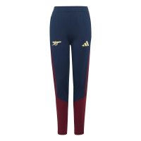 adidas Arsenal Europees Trainingspak 1/4-Zip 2026-2027 Kids Donkerblauw Rood Lichtgeel