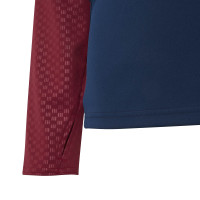 adidas Arsenal Europees Trainingspak 1/4-Zip 2026-2027 Kids Donkerblauw Rood Lichtgeel