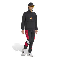 adidas Manchester United EQT Trainingstrui 1/4-Zip Zwart Rood Wit