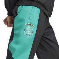adidas Liverpool EQT Trainingsbroek 2026-2027 Zwart Turquoise