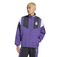 Survêtement adidas Real Madrid EQT violet noir blanc