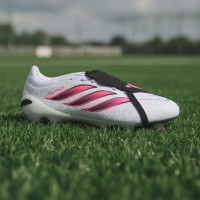 adidas Predator Pro FT Gazon Naturel Chaussures de Foot (FG) Blanc Noir Rose