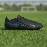 adidas F50 Hyperfast Pro Gras Voetbalschoenen (FG) Zwart Zwart Blauw