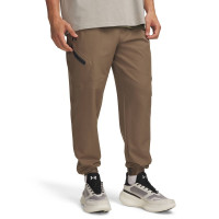 Pantalon d'entraînement tissé Unstoppable Under Armour, marron et noir