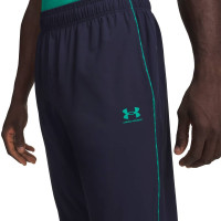 Under Armour Challenger Pro Trainingspak Full-Zip Donkerblauw Turquoise