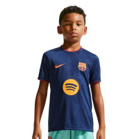 Nike FC Barcelona Pre-Match Trainingsshirt 2026-2027 Kids Blauw Rood Geel