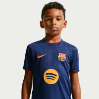 Nike FC Barcelona Pre-Match Trainingsshirt 2026-2027 Kids Blauw Rood Geel