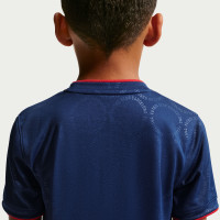 Nike FC Barcelona Pre-Match Trainingsshirt 2026-2027 Kids Blauw Rood Geel