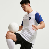 Chemise d'entraînement Nike Chelsea Strike 2026-2027 blanc bleu