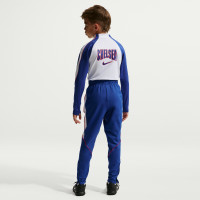 Nike Chelsea Strike Trainingspak 1/4-Zip 2026-2027 Kids Wit Blauw