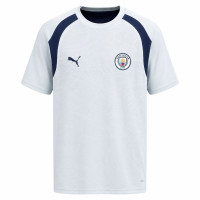 Chemise d'entraînement PUMA Manchester City 2026-2027 pour Enfants, bleu clair, bleu foncé