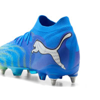 PUMA Future 9 Ultimate Crampons Vissés Chaussures de Foot (SG) Bleu Bleu Lumineux Lime