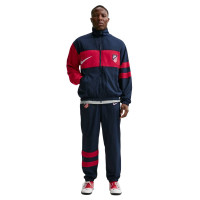 Veste d'entraînement tissée Nike Atletico Madrid Repel 1996 bleu foncé rouge blanc
