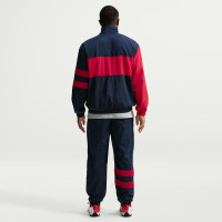 Veste d'entraînement tissée Nike Atletico Madrid Repel 1996 bleu foncé rouge blanc
