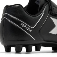 hummel TOP STAR VC 2.0 Gras Voetbalschoenen (FG) Kids Zwart Wit