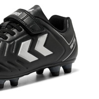 hummel TOP STAR VC 2.0 Gras Voetbalschoenen (FG) Kids Zwart Wit