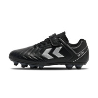 hummel TOP STAR VC 2.0 Gras Voetbalschoenen (FG) Kids Zwart Wit