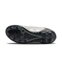 hummel TOP STAR VC 2.0 Gras Voetbalschoenen (FG) Kids Zilver Zwart