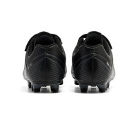 hummel TOP STAR VC 2.0 Gras Voetbalschoenen (FG) Kids Zilver Zwart